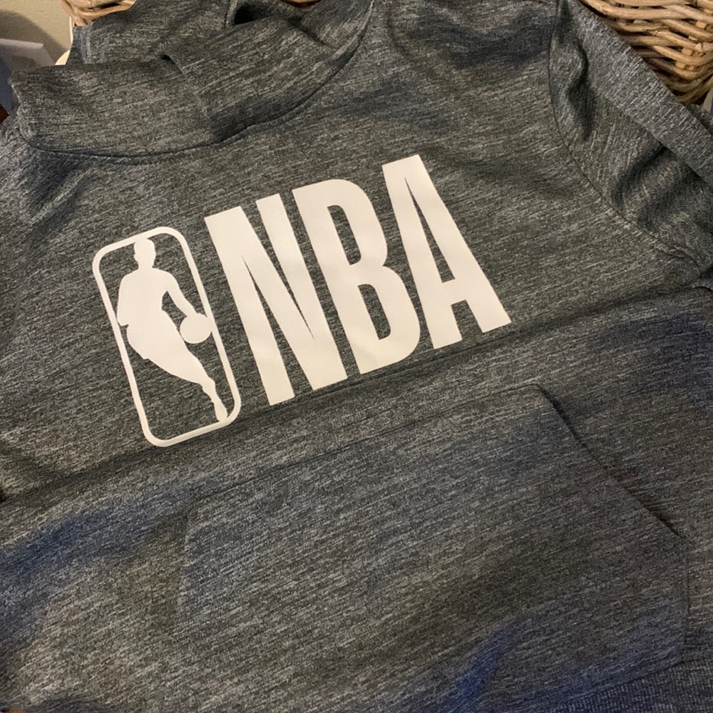 NBA boys hoodie polyester large 14-16